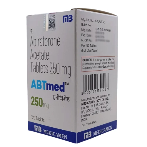 250 Mg Abiraterone Acetate Tablets - Drug Type: General Medicines