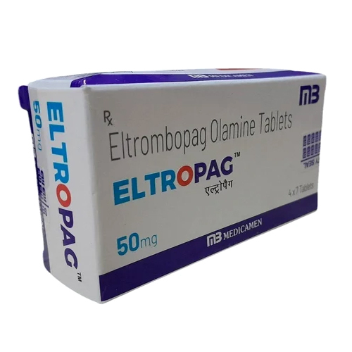 50 Mg Eltrombopag Olamine Tablets - Drug Type: General Medicines