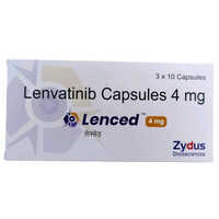 Lenvatinib 4 Mg Capsule - 4 Mg Dosage, Capsule Form | Treats Advanced Thyroid Cancer, Liver Cancer, And More, Blocks Tumor Blood Vessel Growth