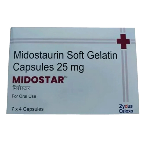 25 Mg Midostaurin Soft Gelatin Capsules