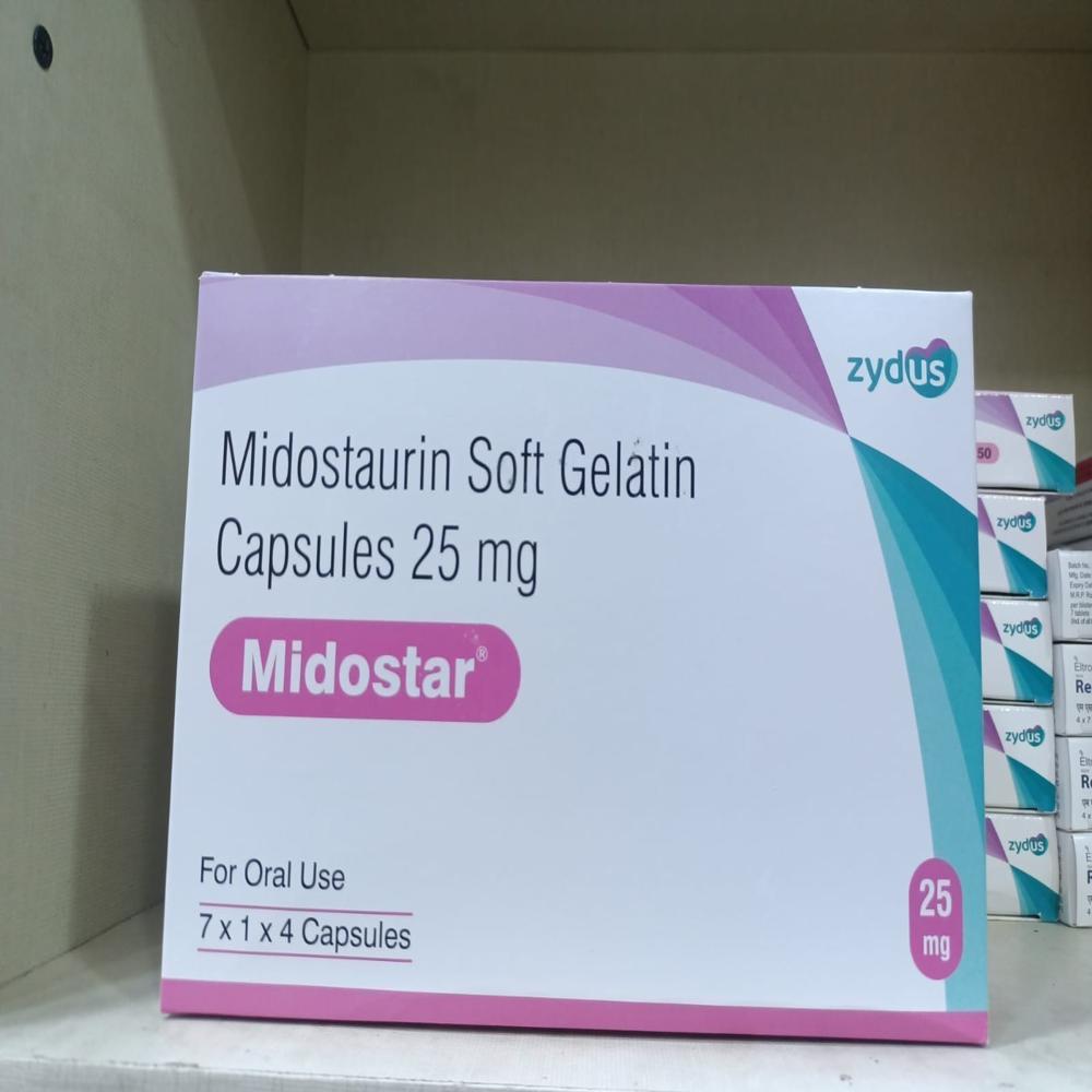 Midostar Midostaurin 25 Mg Capsule
