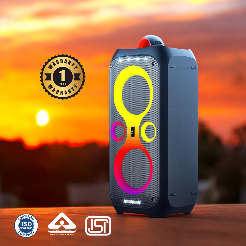 Tws Wireless Speaker Ss02 - 50 Watt - Color: Black