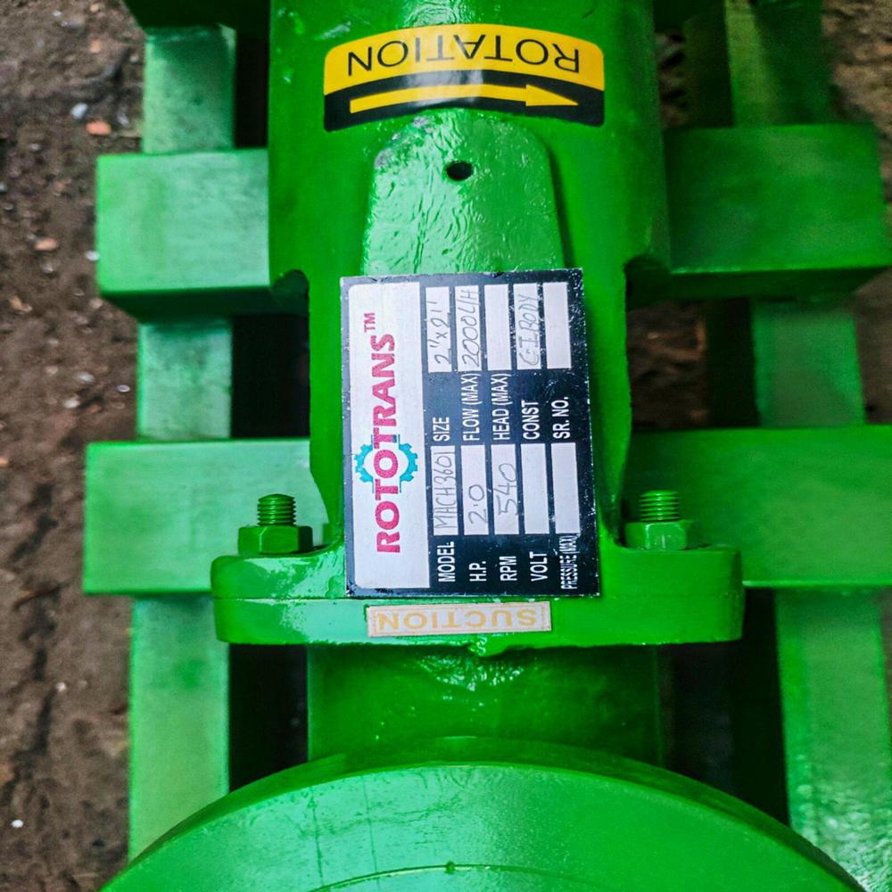 Screw Pump 2" - Color: Green