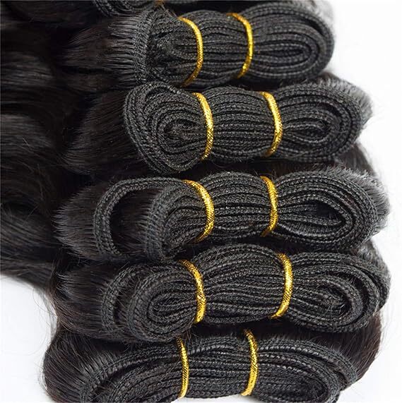 Body Wave Human Hair Bundles with Closure