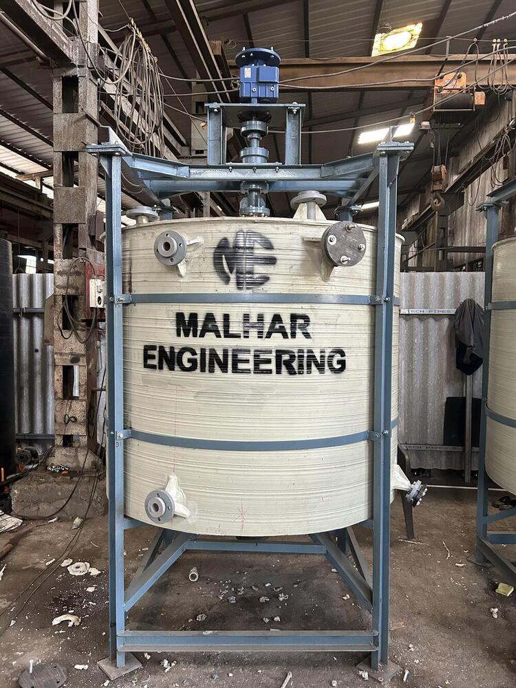 Spiral Pp Chemical Reactor - Color: White