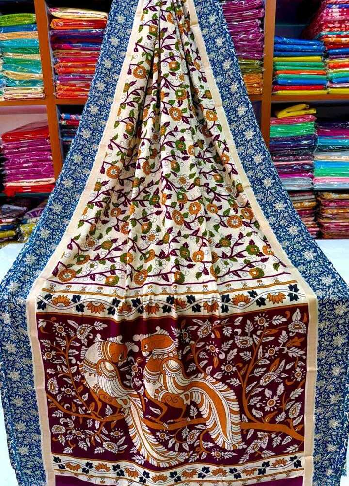 Silk Saree - Bust Size: 44 Inch (In)