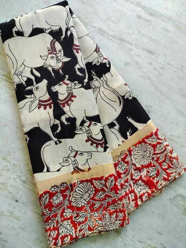 Silk Saree - Bust Size: 44 Inch (In)