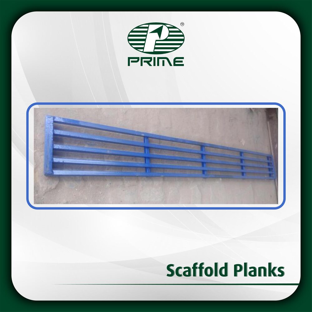Scaffolding Planks - Aluminum & Steel, Hot Dip Galvanized Finish | High Load-bearing Capacity, Slip-resistant Surface, Versatile Applications