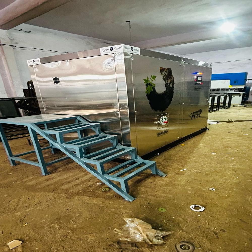 Organic Food Waste Composting Machine - Material: Steel