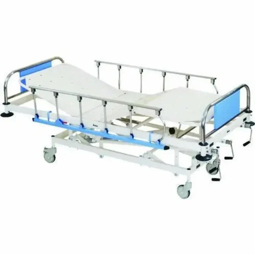 Height Adjustment Intensive Care Unit Hospital Bed - Power Source: Manual