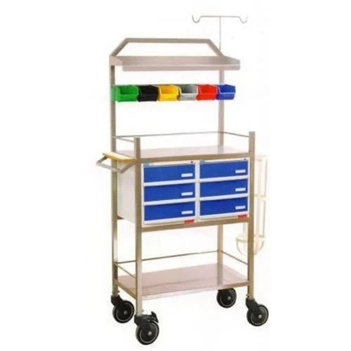 Crash Cart Trolley - Design: Plain