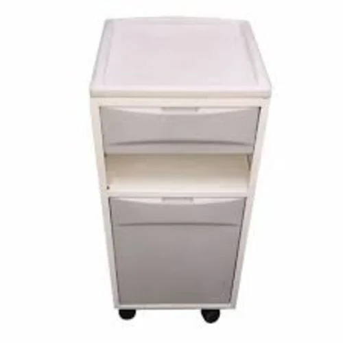 Abs Bedside Locker - Color: White