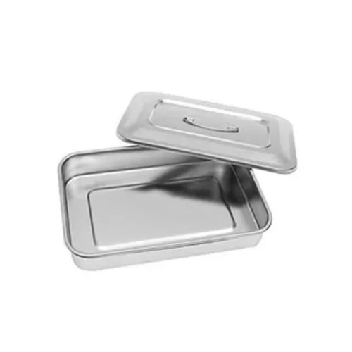 Steel Instrument Trays - Color: Silver