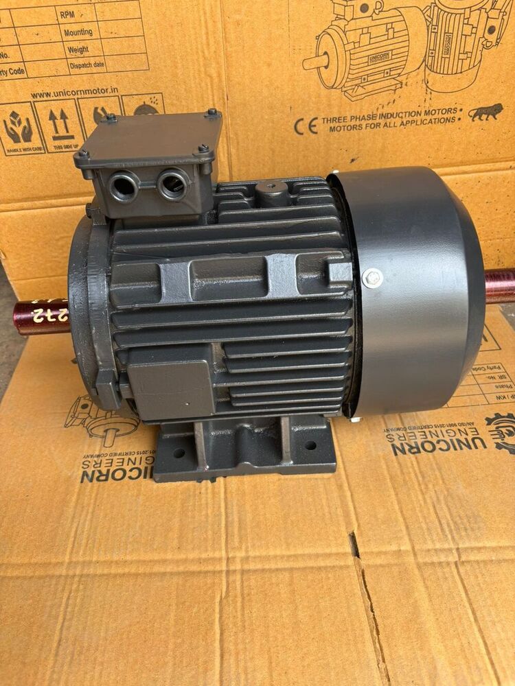 Double Shaft Motor In Ahmedabad - Color: Black
