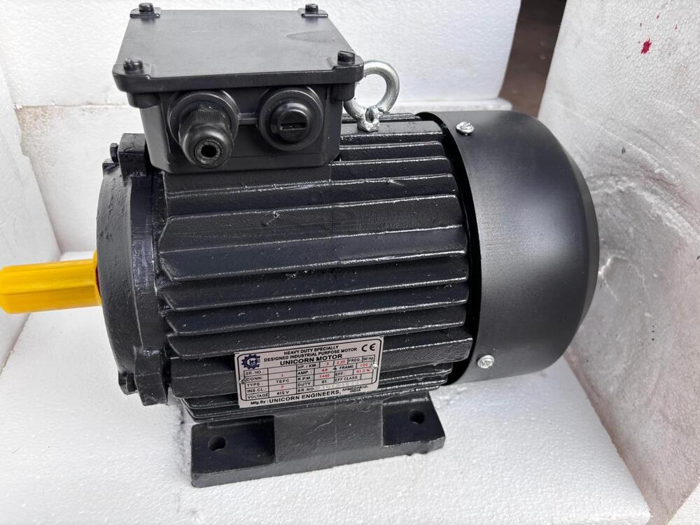 Electric Motor Ac - Color: Blue