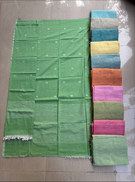 Handloom cotton 2 Piece Suit