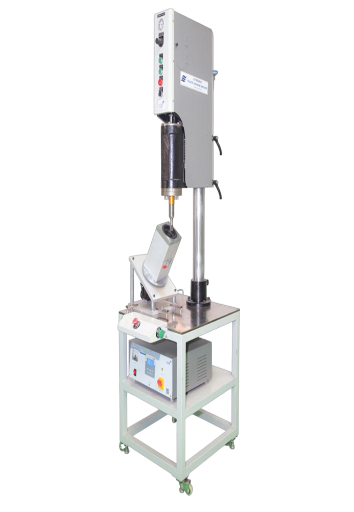 PLASTIC DUST SHIELD ULTRASONIC WELDING MACHINE