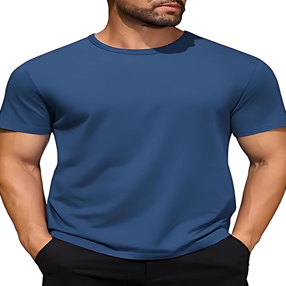 Mens Solid T-Shirt