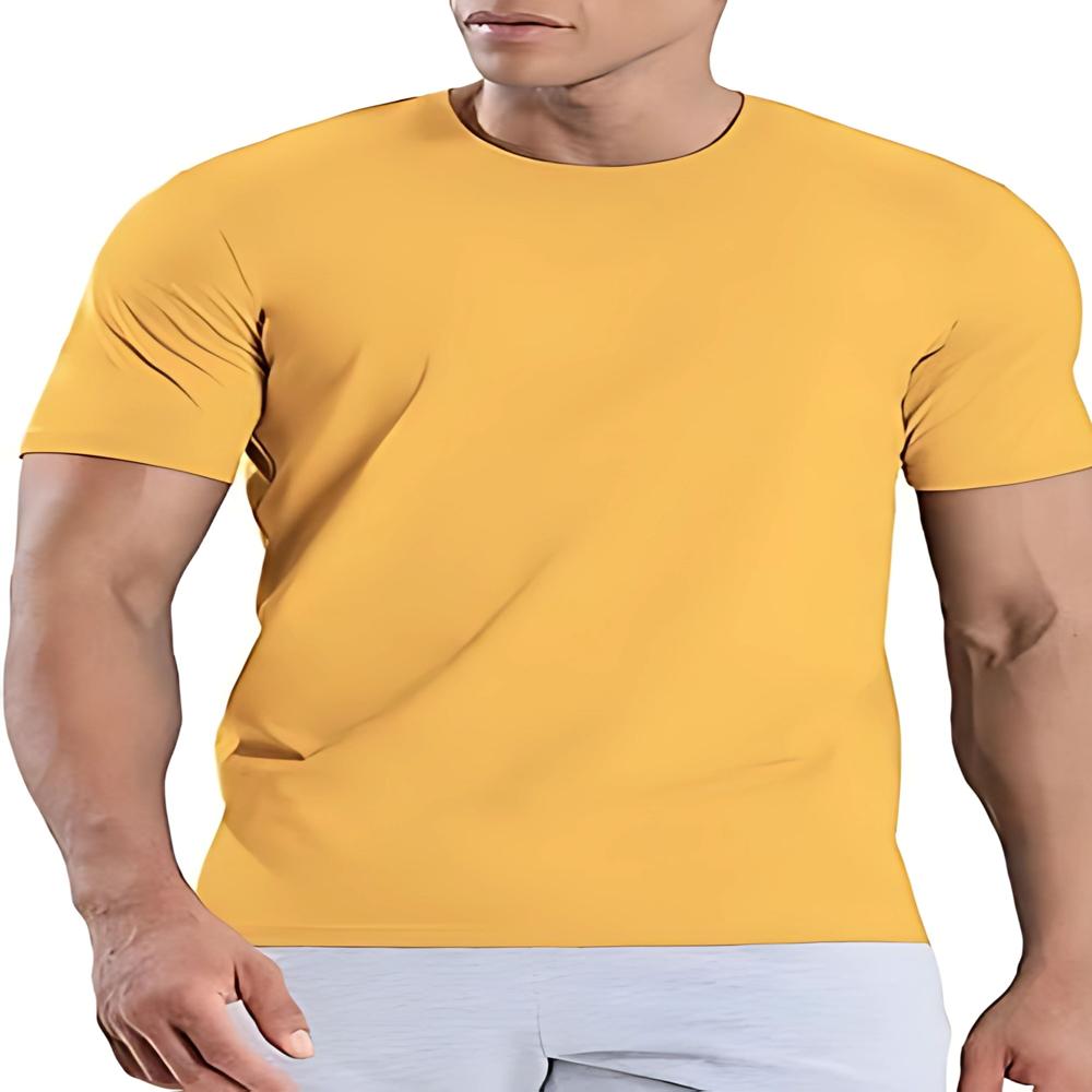 Mens Solid T-Shirt