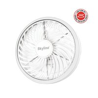 Skyline Cabin Fan 12" (300mm), 100% Copper Motor, 2400 Rpm,  High-speed Compact Cooling For Tables & Cabins - Application: Household