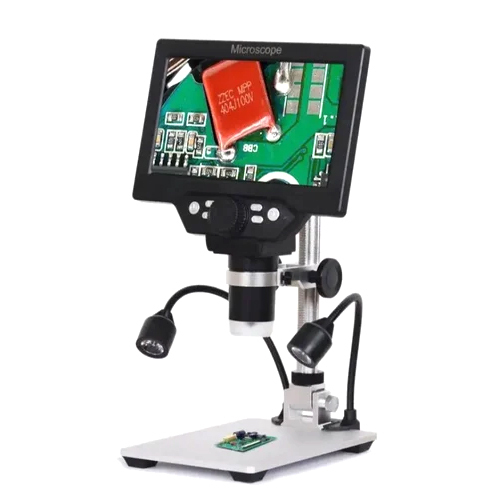 Drawtube Monocular Microscope - Color: Green