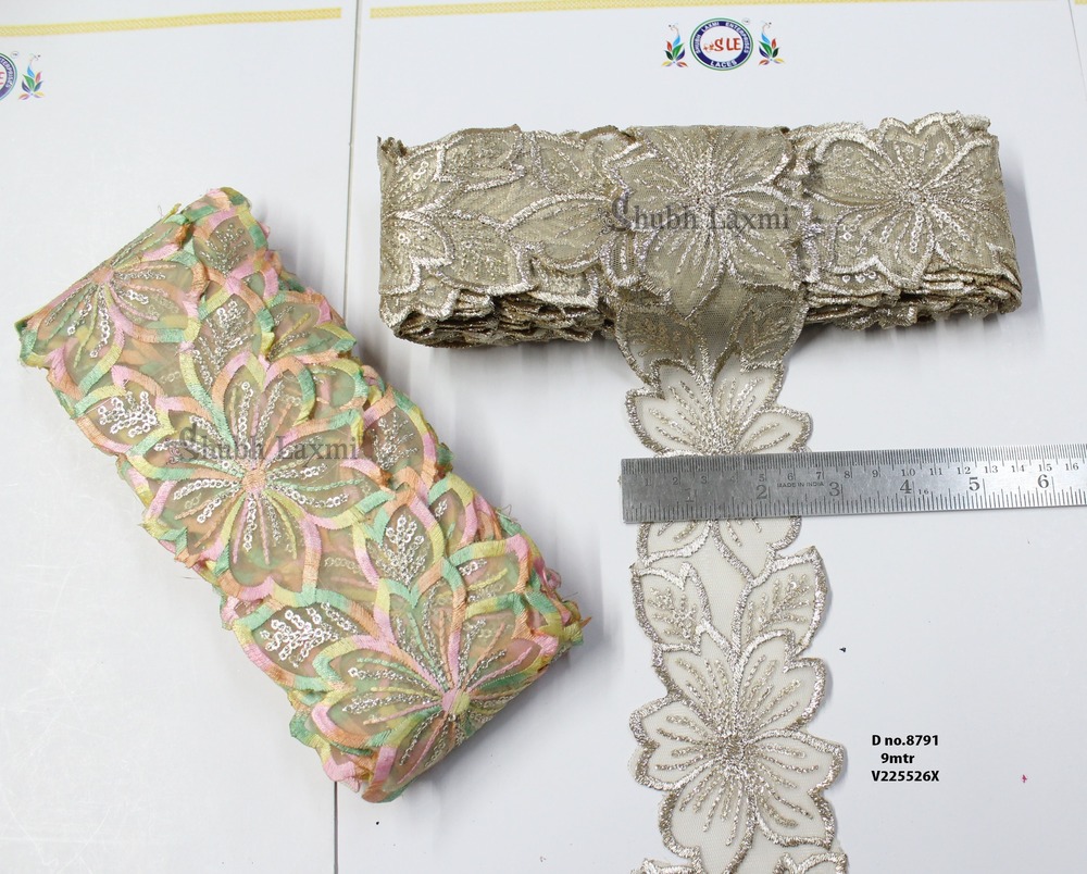 Embroidery Border Lace