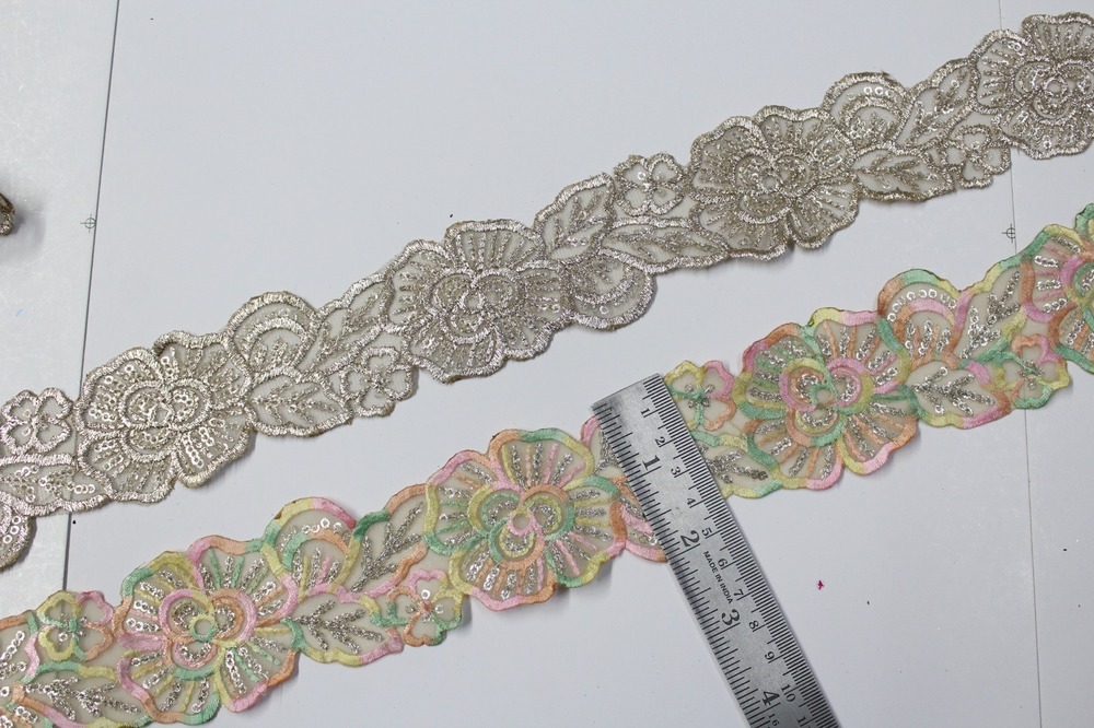 Embroidery Border Lace