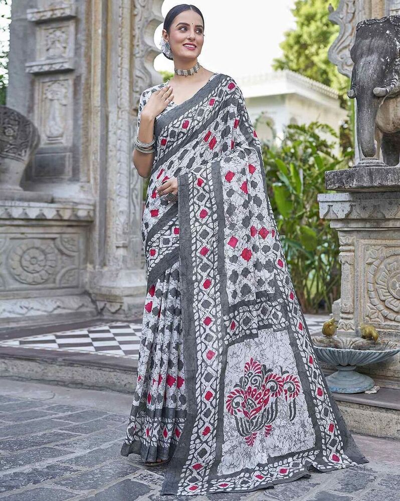 Cotton Mulmul Saree