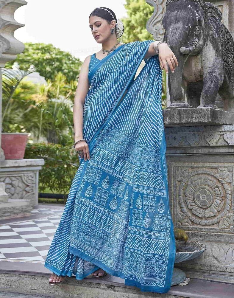 Cotton Mulmul Saree