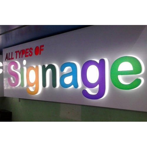 3D LED Letters