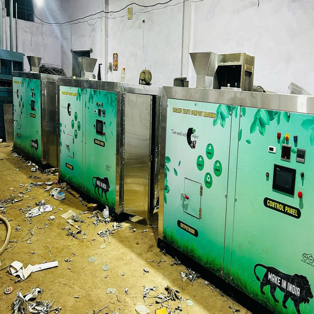 ORGANIC FOOD WASTE COMPOSTING MACHINE