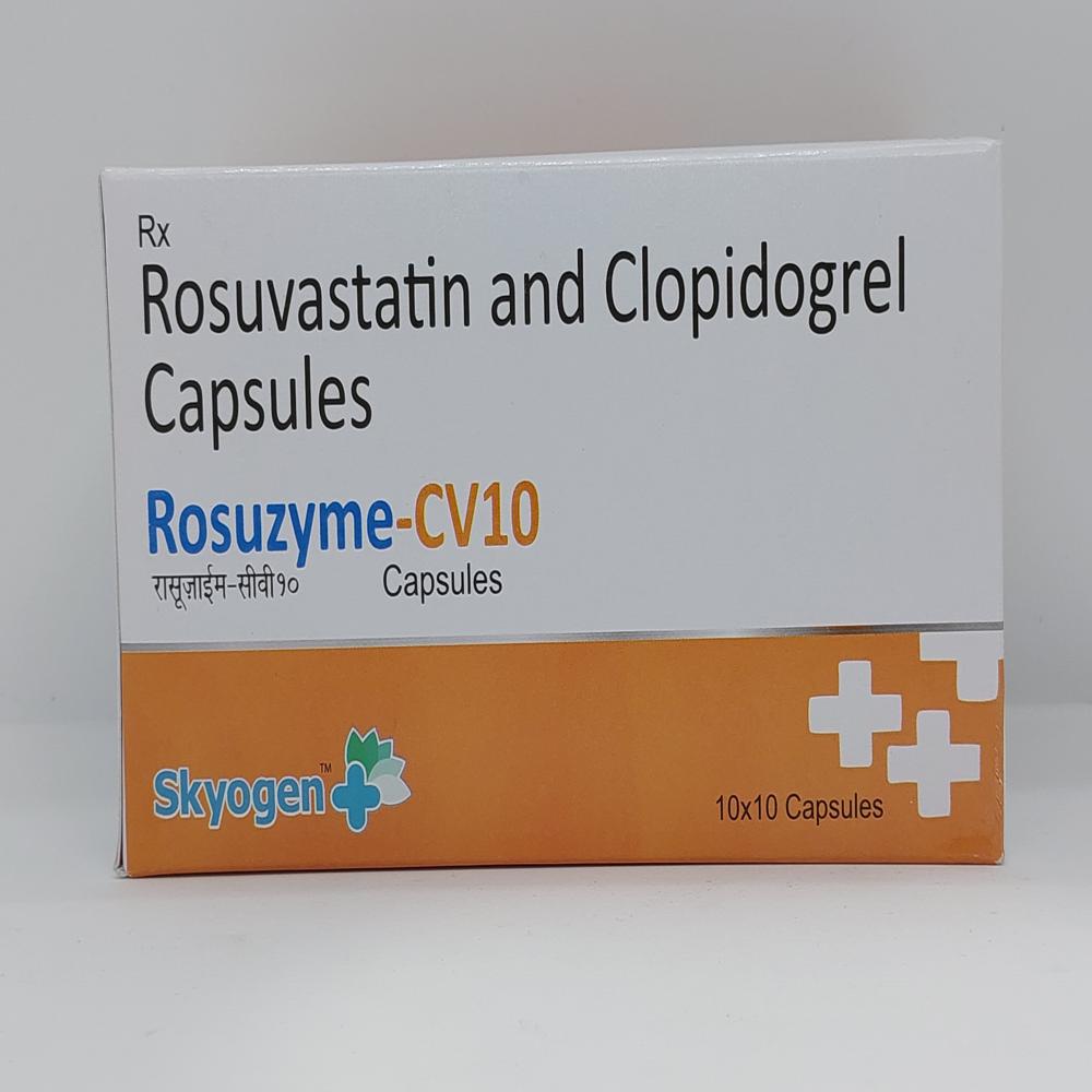 Rosuvastatin 10Mg, Clopidogrel 75 MG Capsules