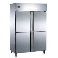 Four-door Vertical Freezer - Application: Can Be Used In All Types Of Commercial Kitchens.