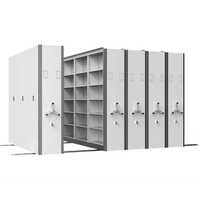 Partial Enclosed Mobile Shelving System