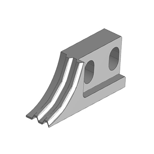 Tungsten Carbide Roof Tile Tooling - Color: Silver