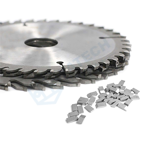 Carbide Saw Tips - Color: Silver