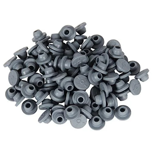 20Mm Bromo Butyl Rubber Stopper - Color: Grey