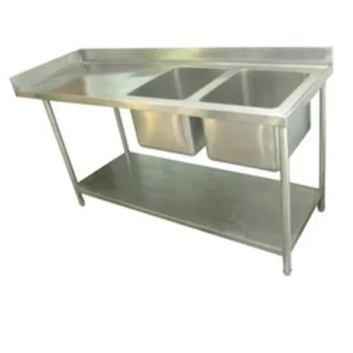 SS Work Table With Sink