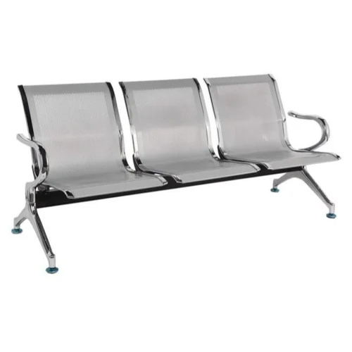 SS 3 Seater Waiting Bench