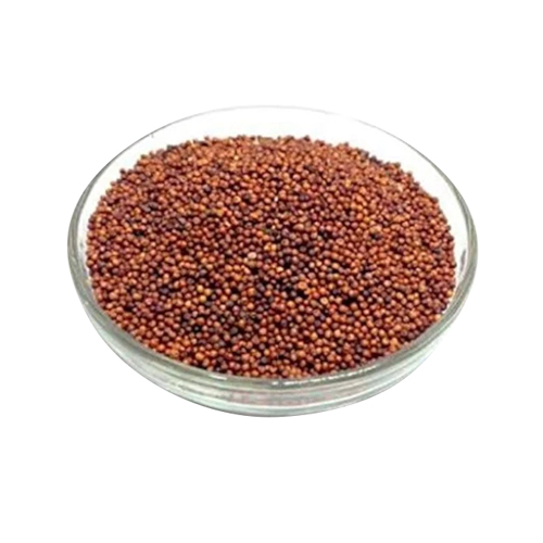 Dark Brown Finger Millet Seeds - Cultivation Type: Organic