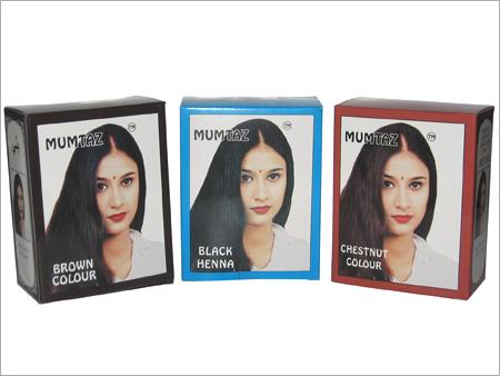 काला, भूरा और चेस्टनट रंग का मेहंदी