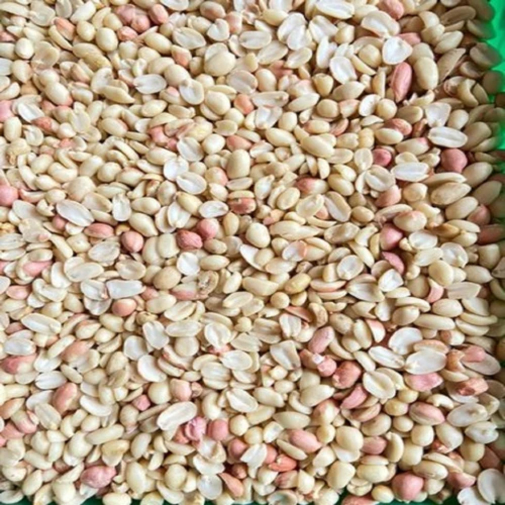 42.5% Broken Raw Peanut - Color: Cream