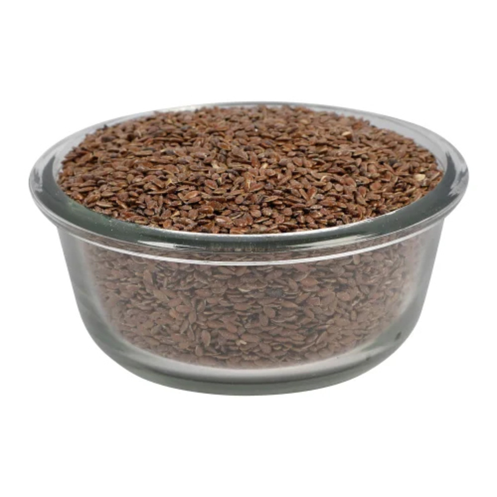 Organic Roasted Flax Seeds - Color: Brown