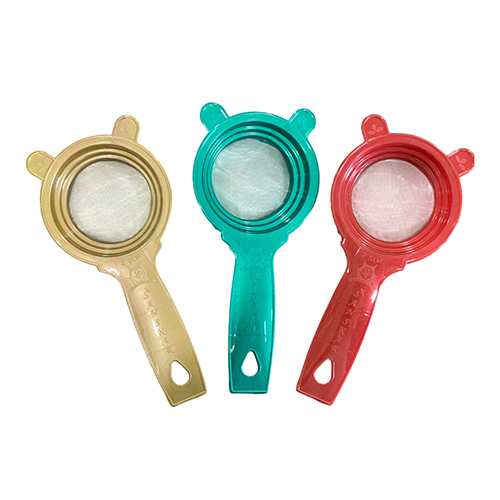 2 Star Ss Net Metallic Tea Strainer - Features: High Quality