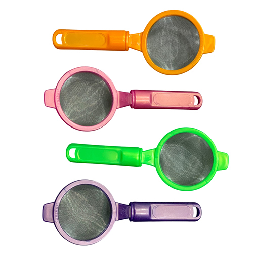 Big Ss Net Tea Strainer With Plastic Handle - Features: High Quality
