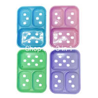 3 In 1 Plastic Soap Case