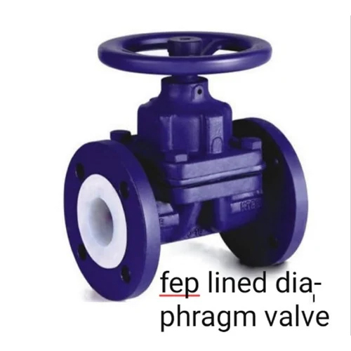 Fep Lined Diapharagm Valve - Pressure: High Pressure