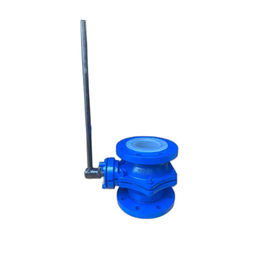 Pfa Ball Valve - Color: Blue