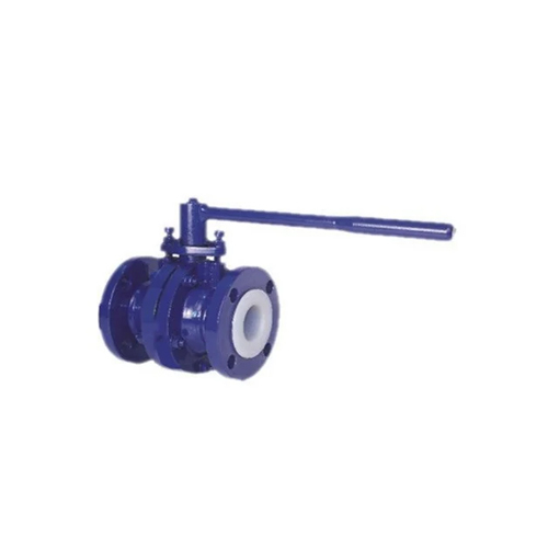 Ptfe Lined Plug Valve - Color: Blue