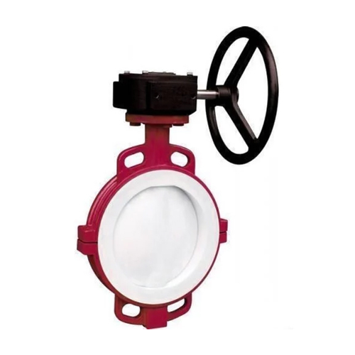 Ms Lined Butterfly Valve - Power Source: Manual